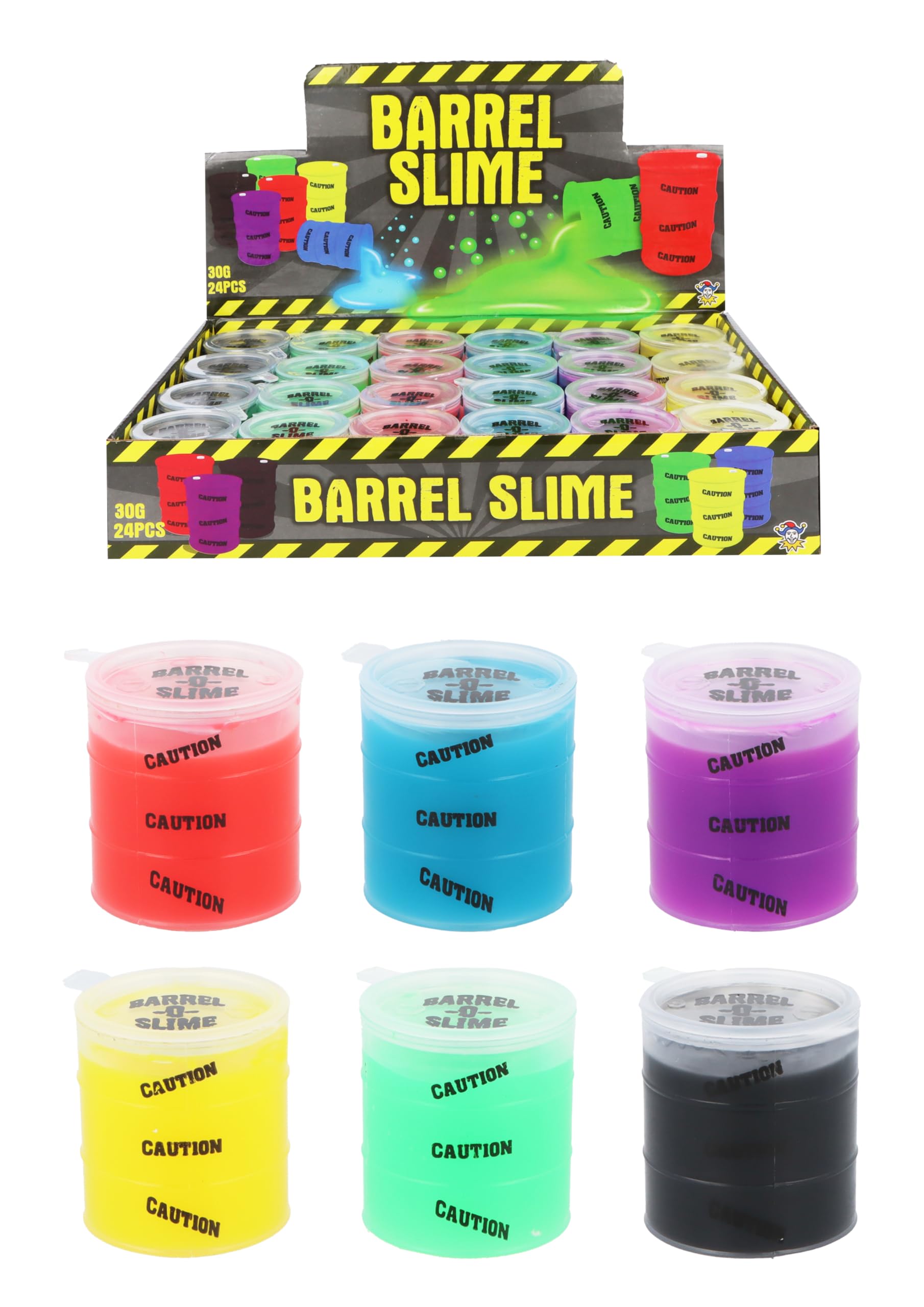 Henbrandt 2 x Mini Slime Barrels Toxic Waste Barrel O' Slime 6